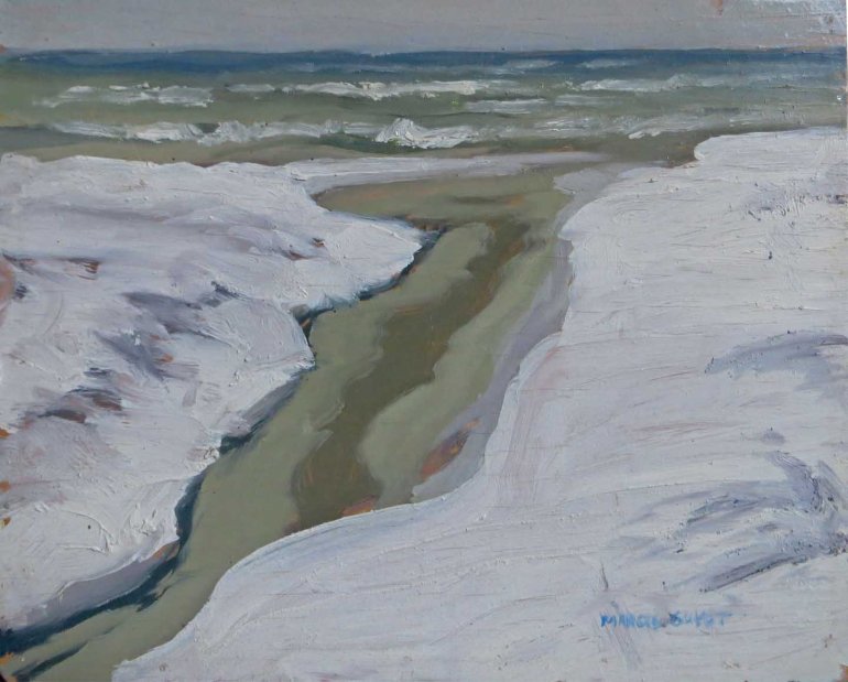 Winter Antrim Creek 8x10