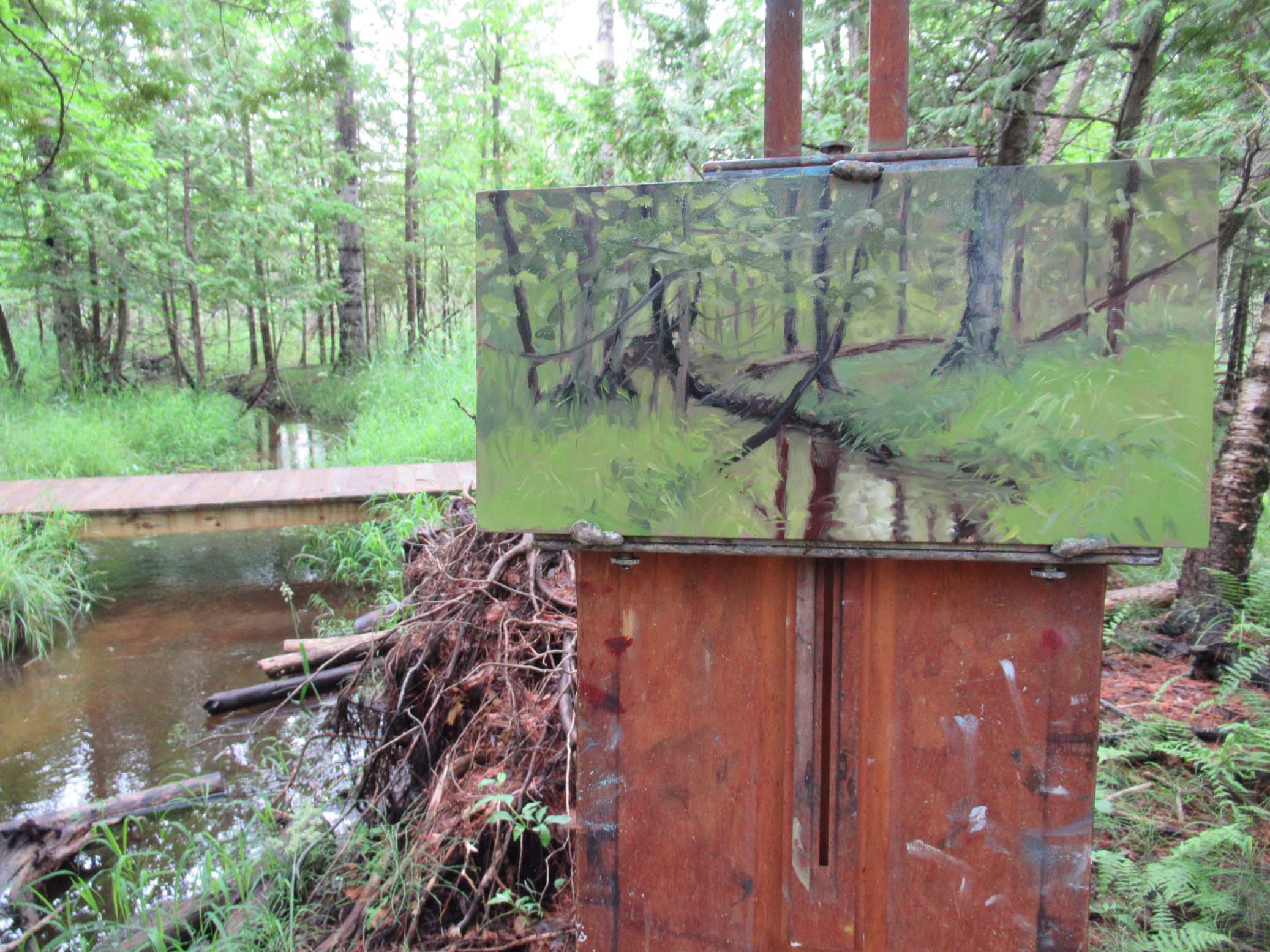 In Between the Raindrops – Margie Guyot Art
